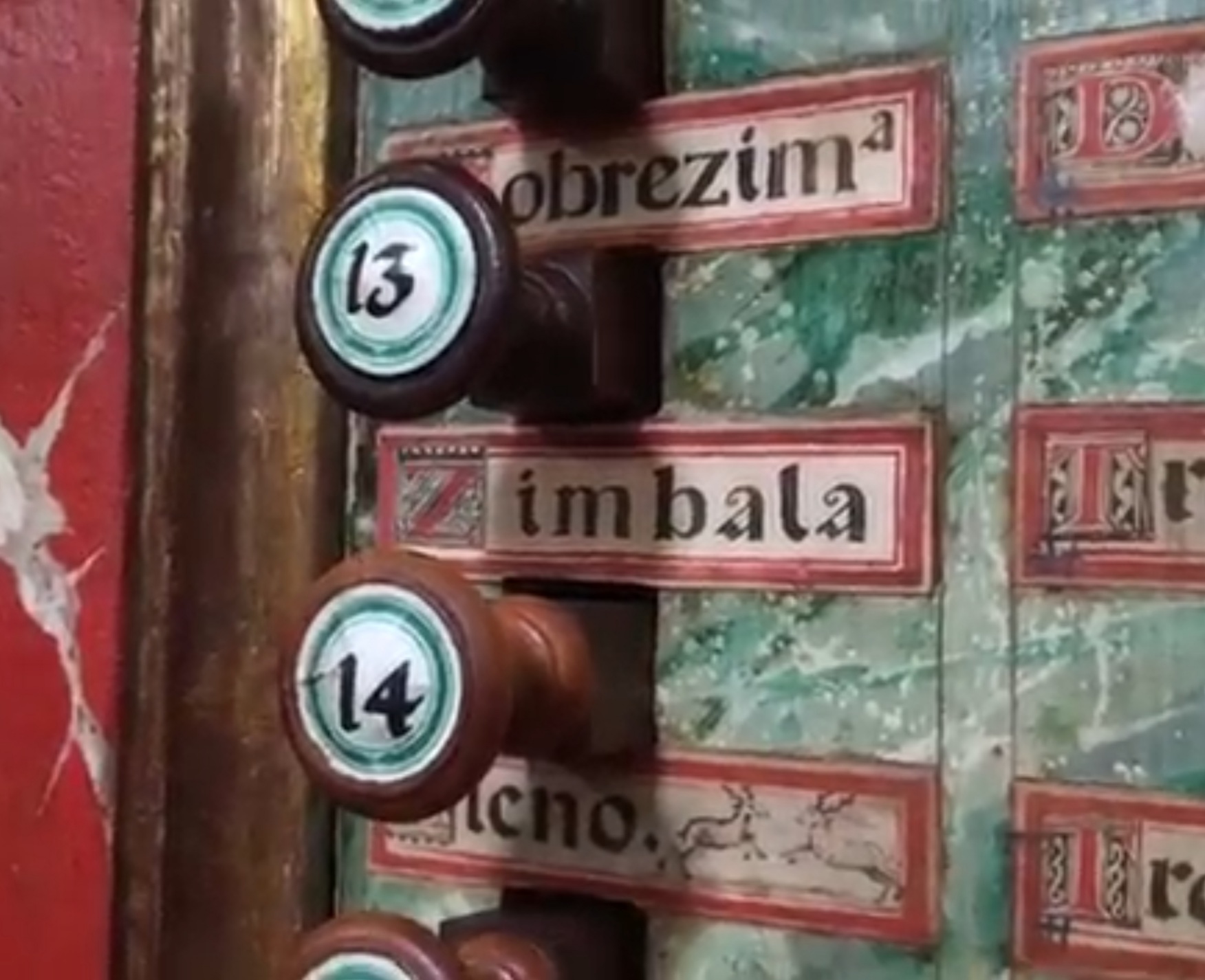 registro de la cimbala